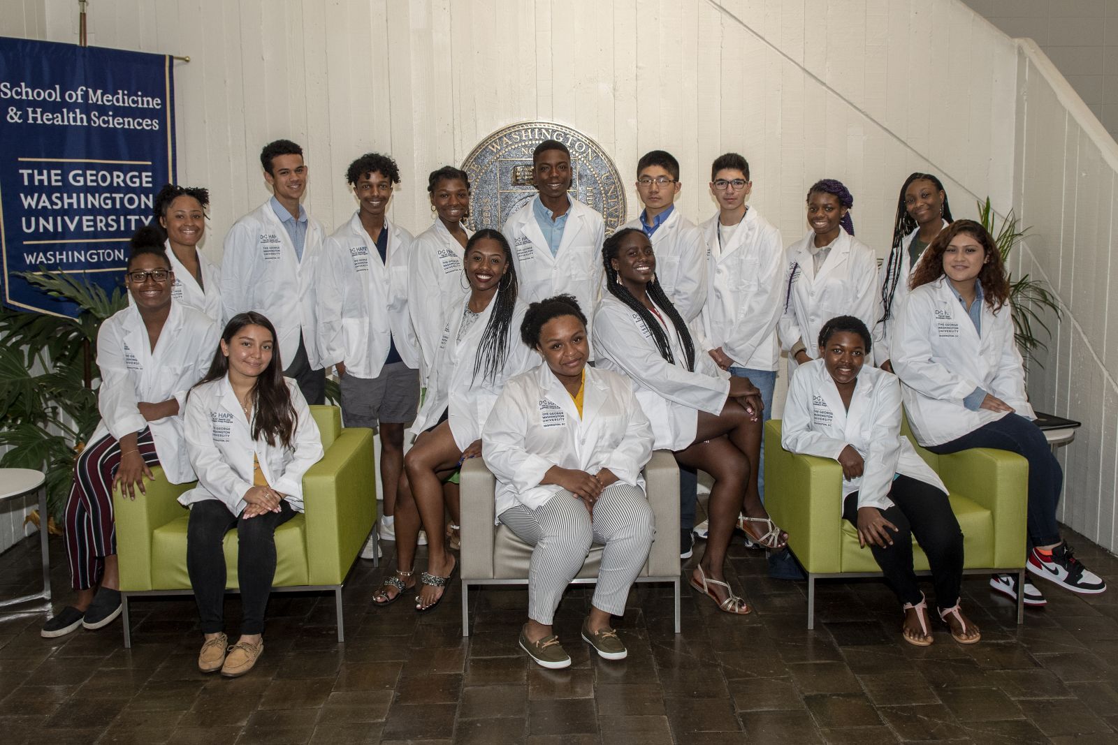 DC HAPP students group photo